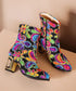 Beads Flower Short Boots
